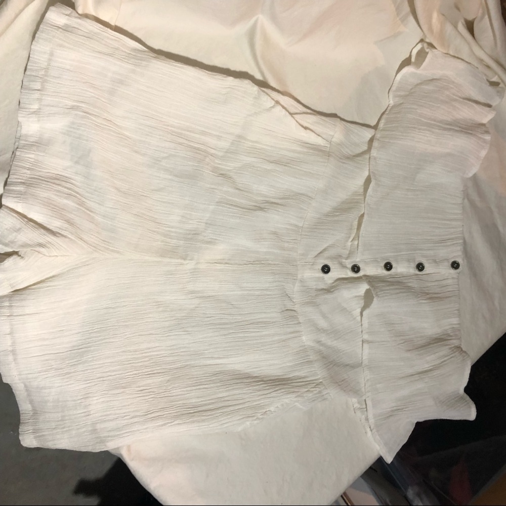 Mi Ami White Romper Large